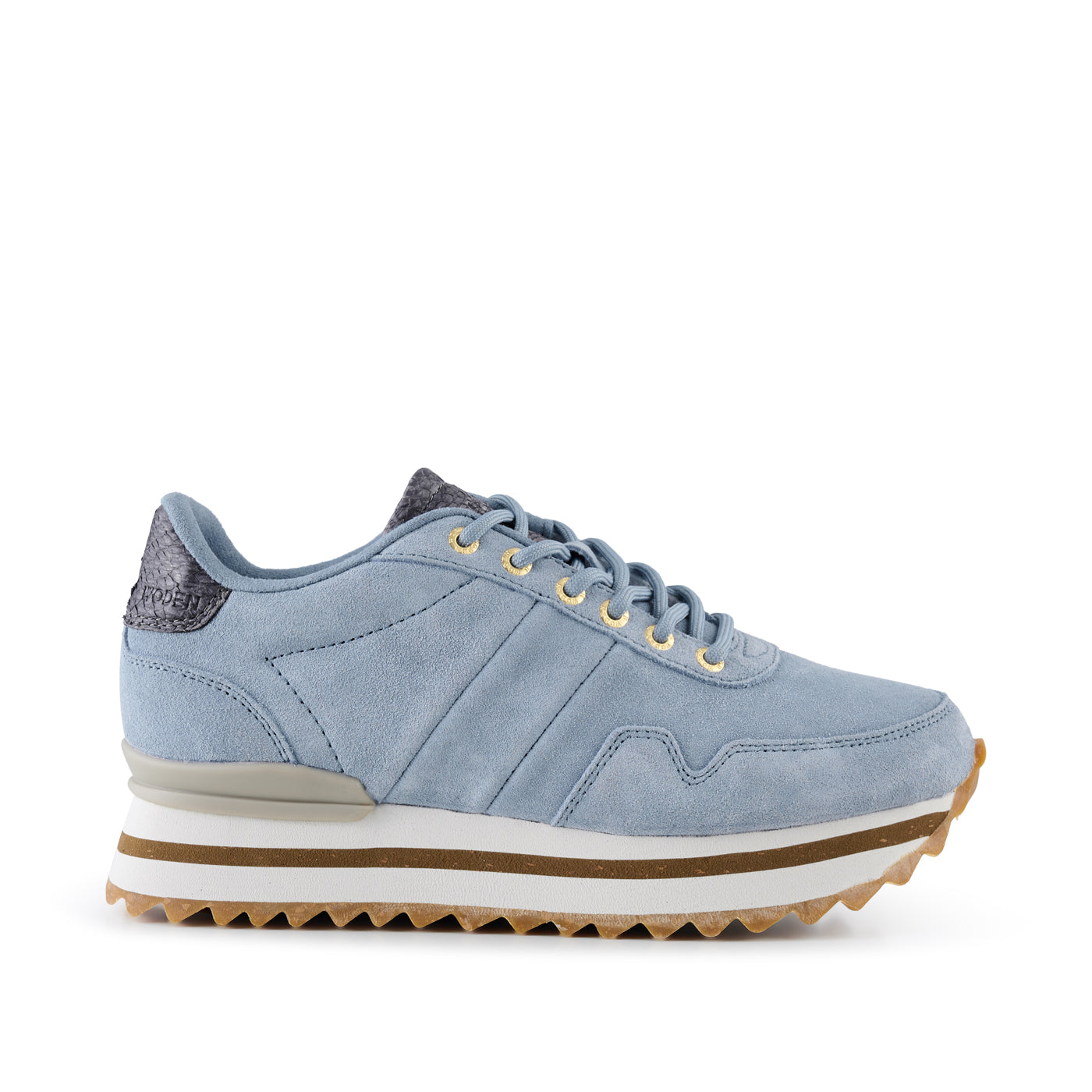 Woden Sneakers Dames Blauw Sale Dames Sneakers Woden Ronja