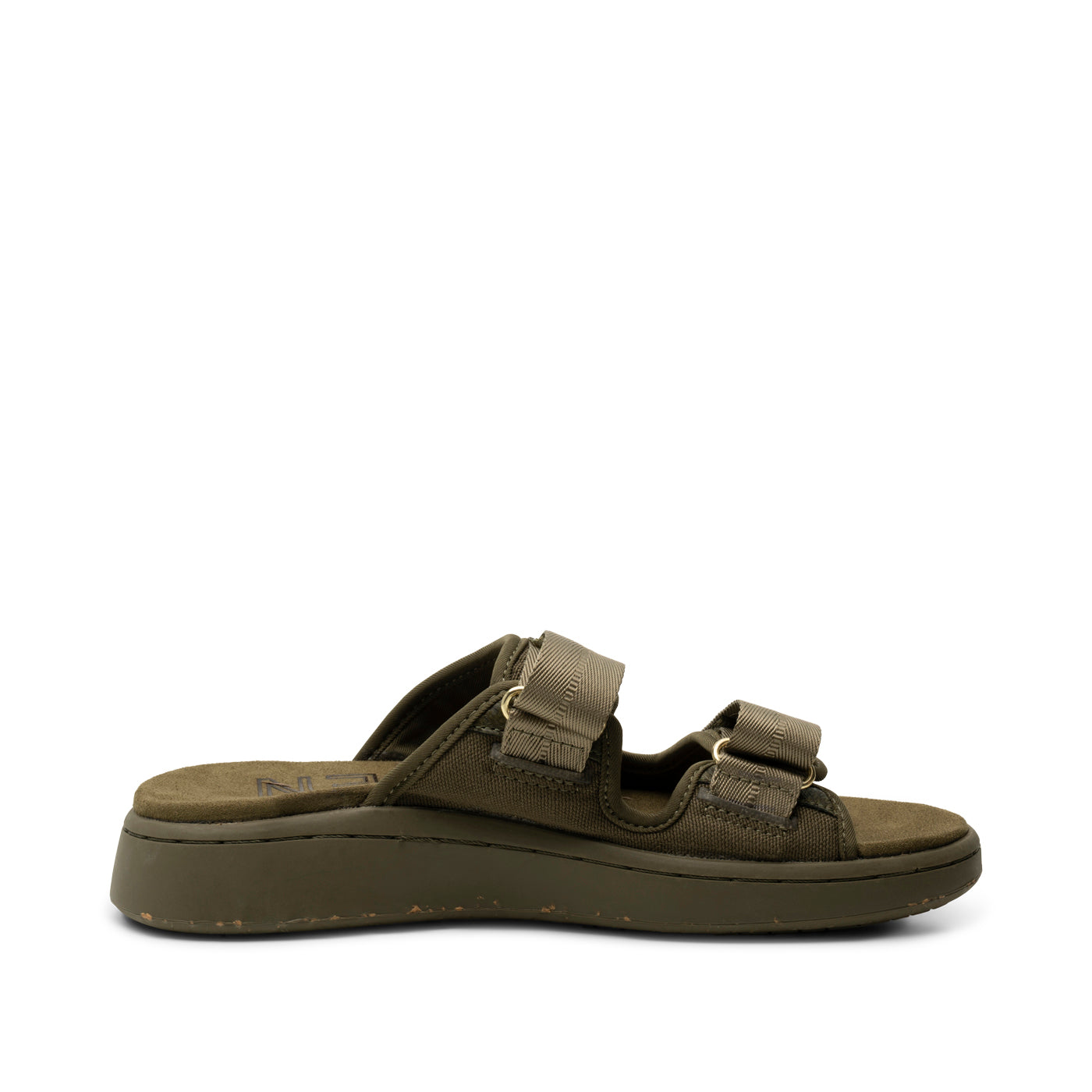 WODEN Asta Canvas Sandals 295 Dark Olive