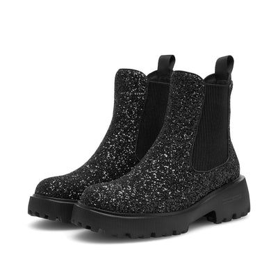 WODEN STB WOMENS Aya Glitter Boots 020 Black