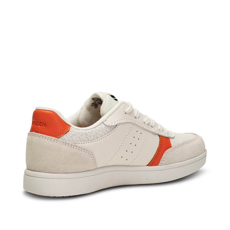 WODEN Bjork Mix Sneakers 946 Tiger/Blanc de Blanc