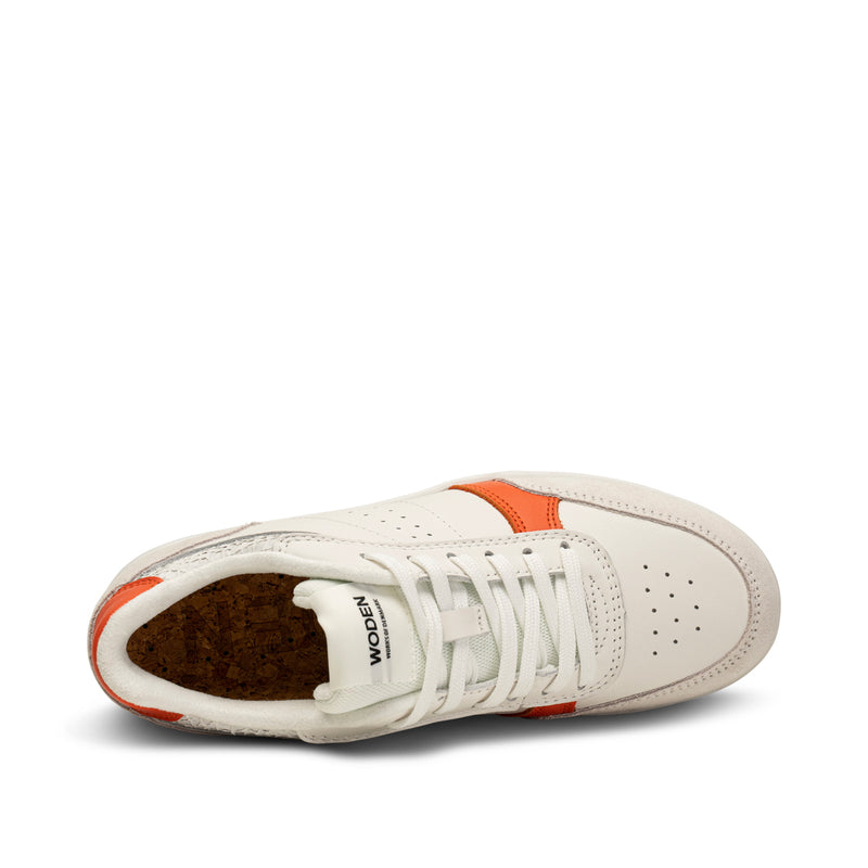 WODEN Bjork Mix Sneakers 946 Tiger/Blanc de Blanc