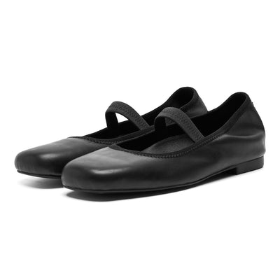 WODEN STB WOMENS Cath L Ballerina 020 Black