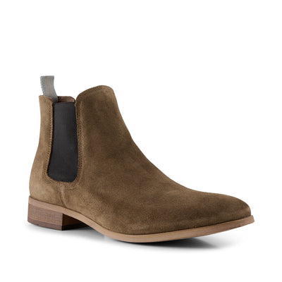 WODEN Dev chelsea boot suede Chelsea Boots 135 TOBACCO