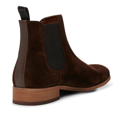 WODEN Dev chelsea boot waxed Boots 130 BROWN