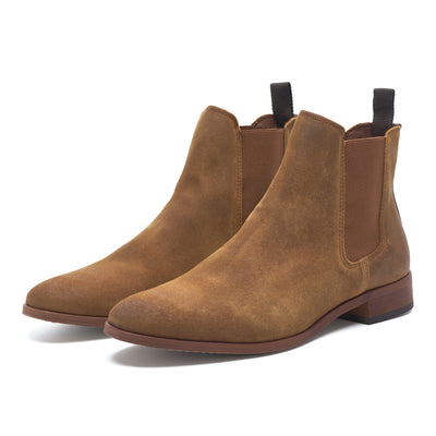 WODEN Dev chelsea boot waxed Boots 135 TAN