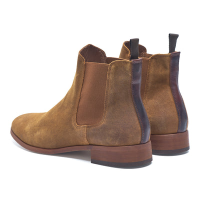 WODEN Dev chelsea boot waxed Boots 135 TAN