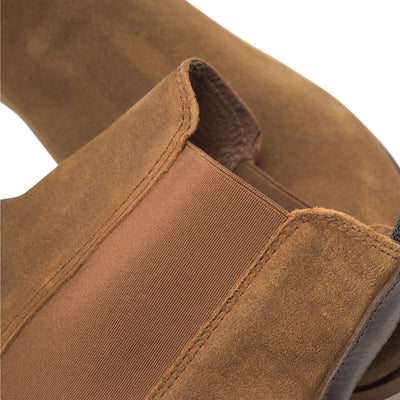 WODEN Dev chelsea boot waxed Boots 135 TAN