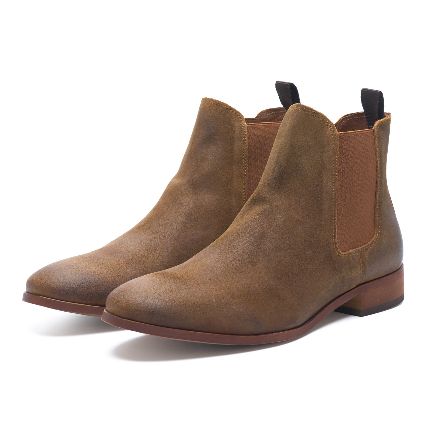 WODEN Dev chelsea boot waxed Boots 153 CAMEL