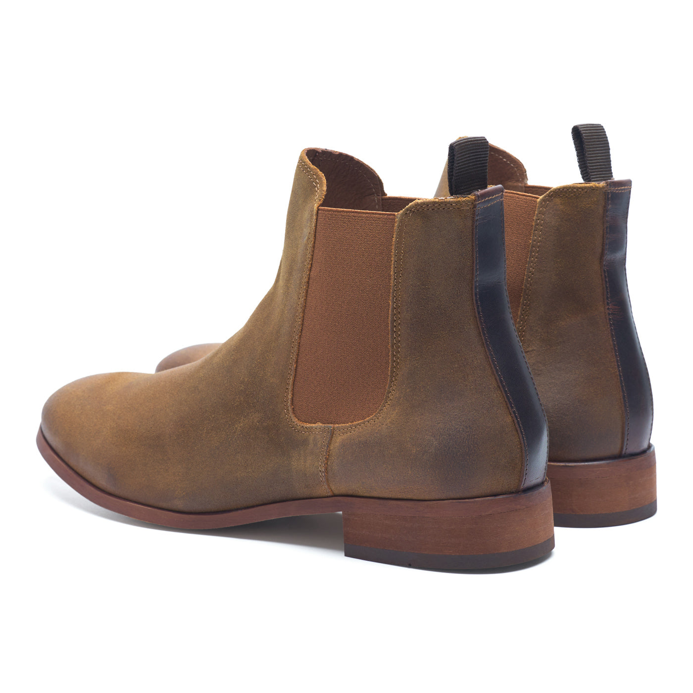 WODEN Dev chelsea boot waxed Boots 153 CAMEL
