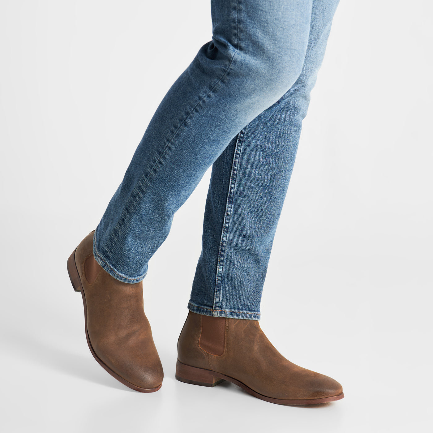 WODEN Dev chelsea boot waxed Boots 153 CAMEL