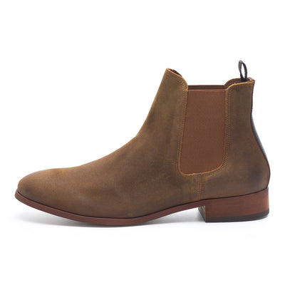 WODEN Dev chelsea boot waxed Boots 153 CAMEL
