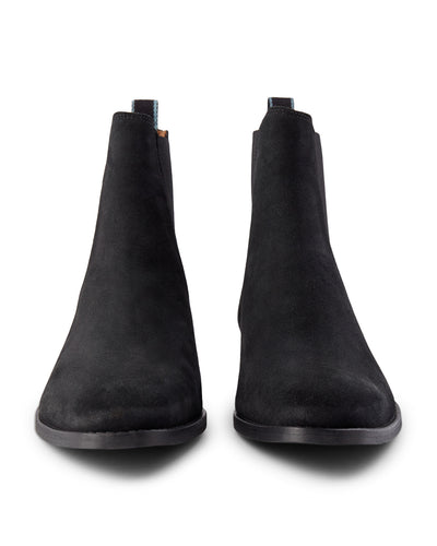 WODEN Eli chelsea boot suede Boots 110 BLACK