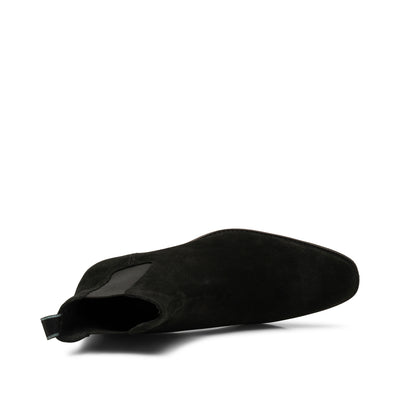 WODEN Eli chelsea boot suede Boots 110 BLACK