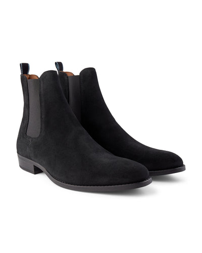 WODEN Eli chelsea boot suede Boots 110 BLACK