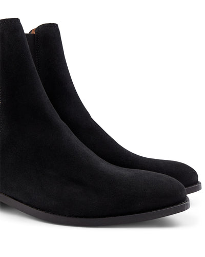 WODEN Eli chelsea boot suede Boots 110 BLACK