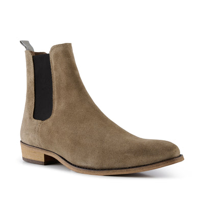 WODEN Eli chelsea boot suede Boots 160 TAUPE