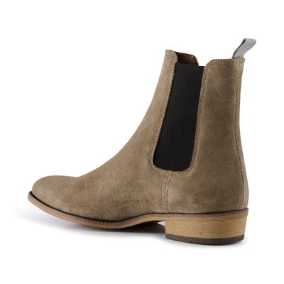 WODEN Eli chelsea boot suede Boots 160 TAUPE