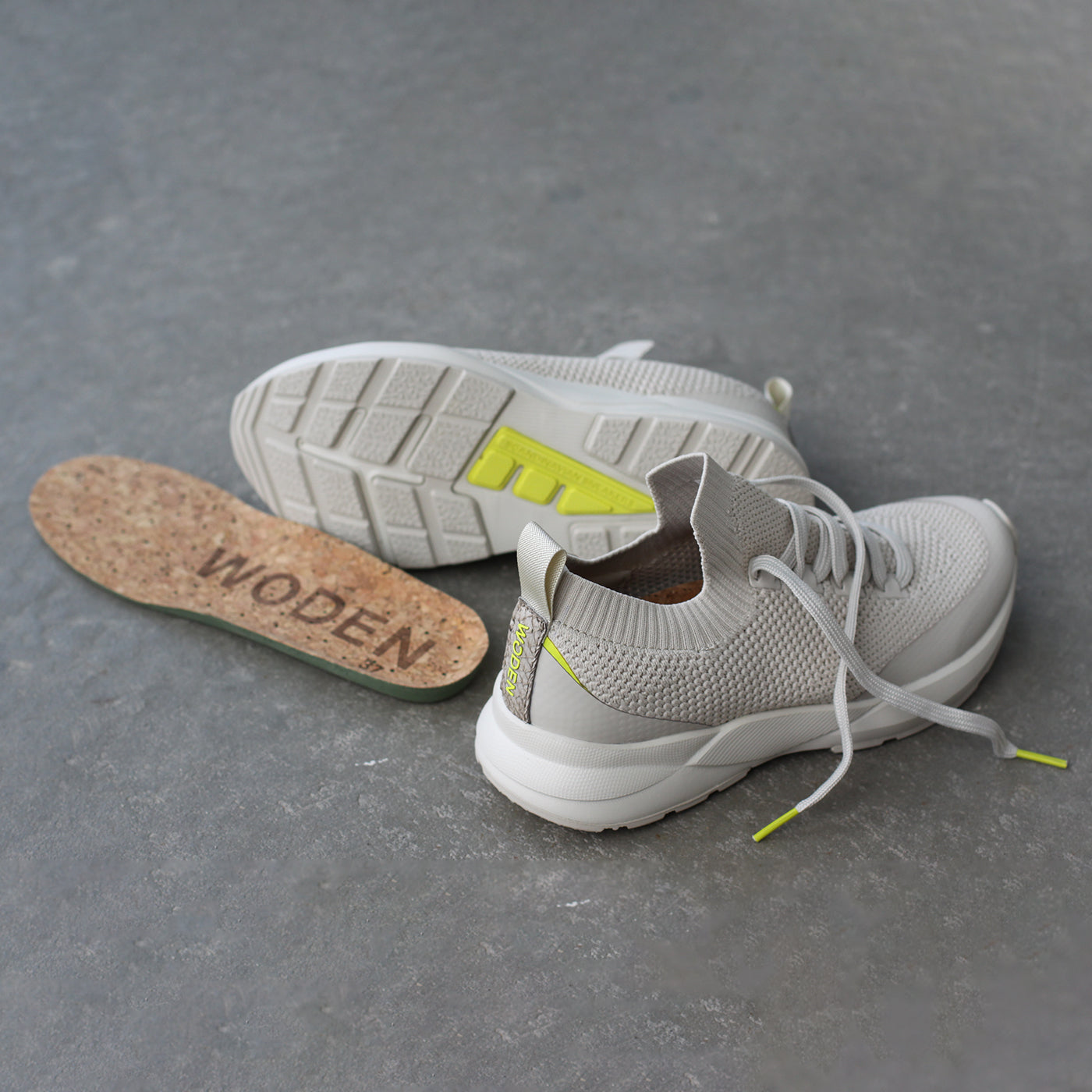 WODEN Esther Sneakers 798 Oat Meal