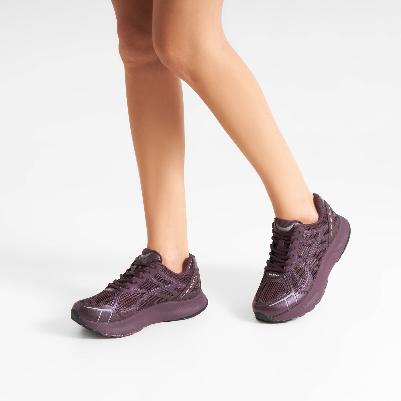 WODEN Freja Runner Sneakers 248 Cherry