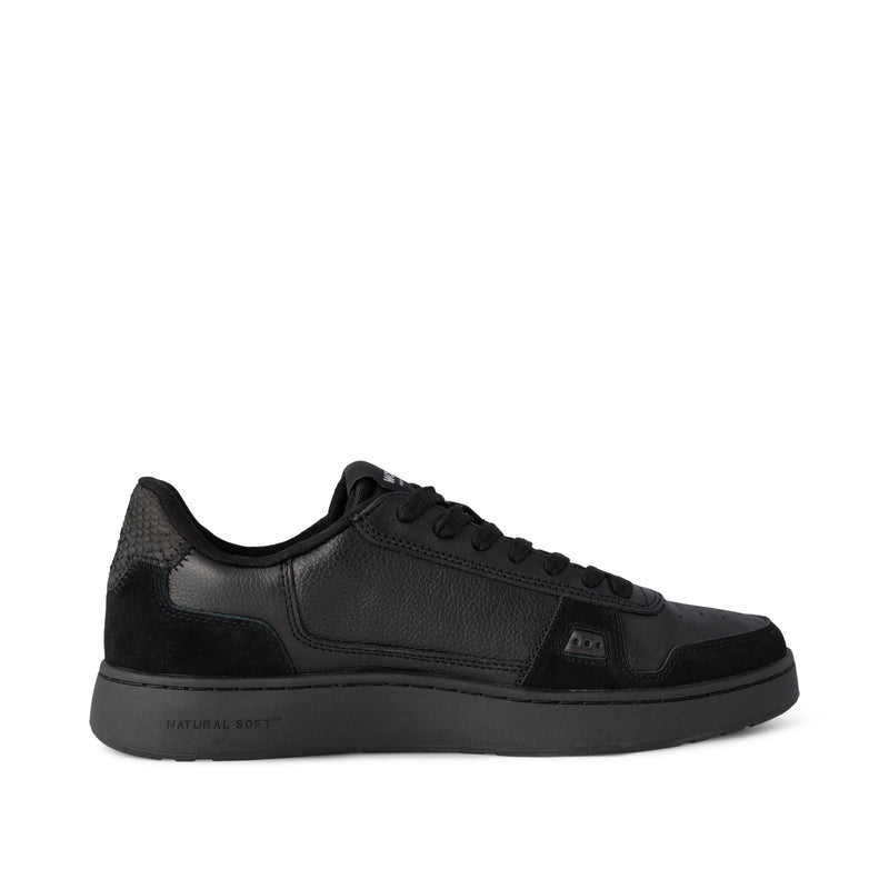 WODEN MENS Halfdan Sneakers 042 Black/Black