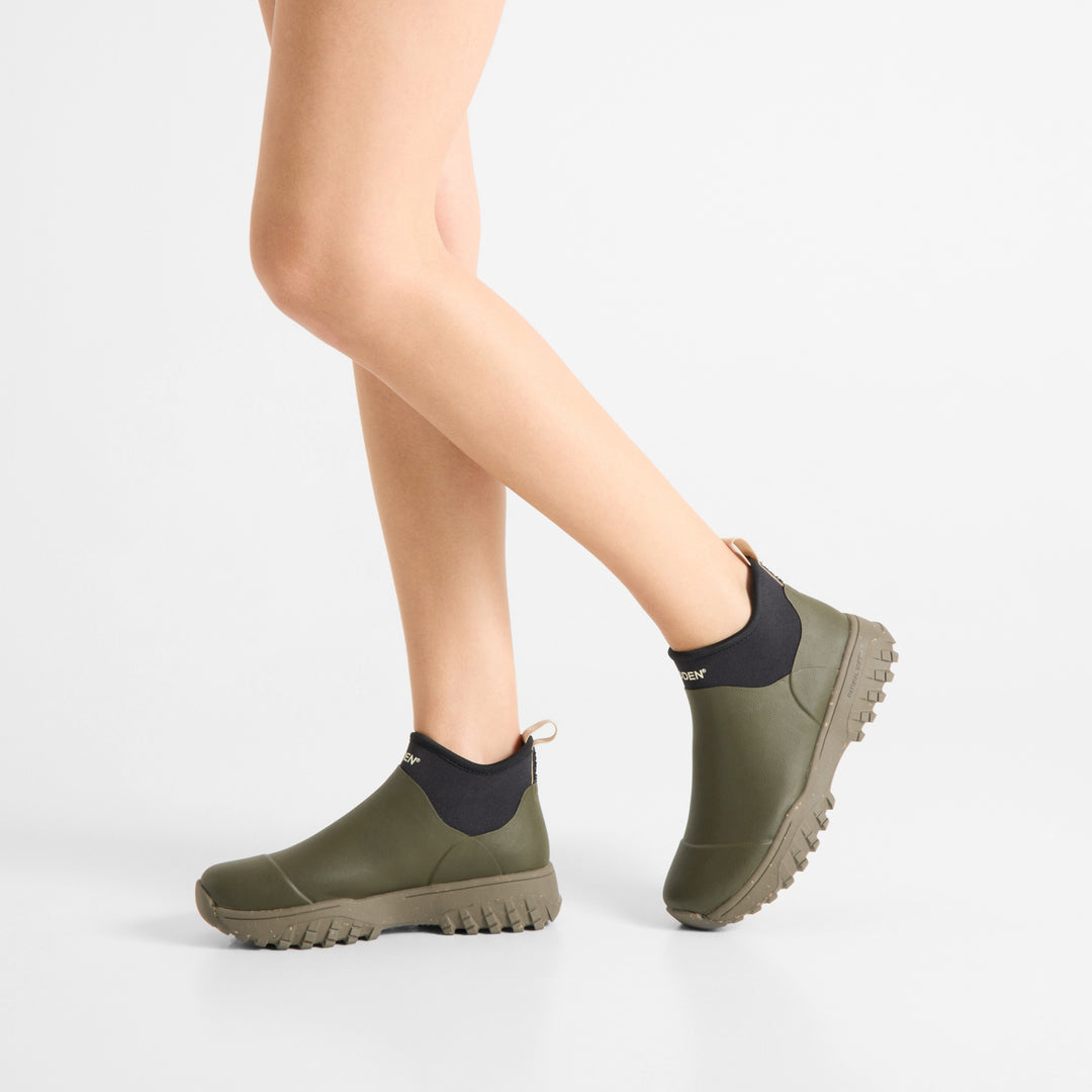うーどん Irene Waterproof - Dark Olive – wodenstore.nl