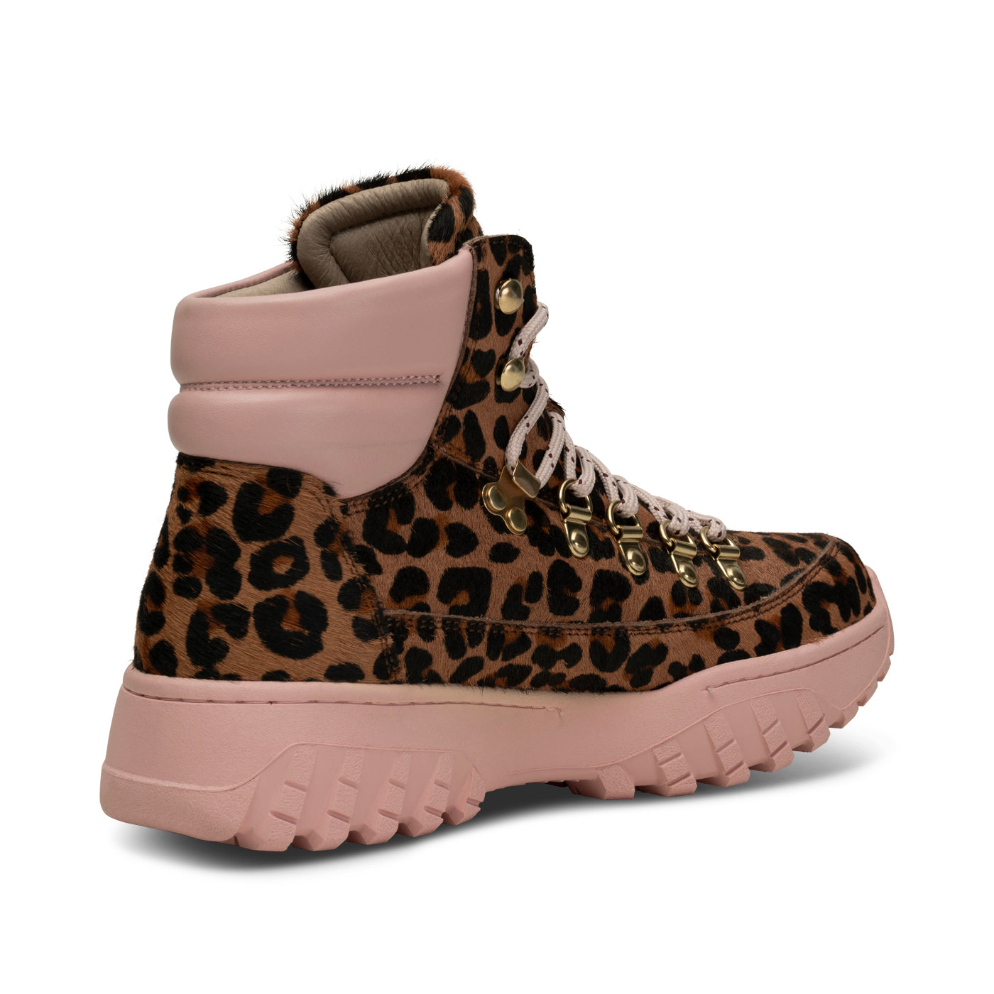 WODEN Iris Track LH Boots 968 Ballerina/Leopard