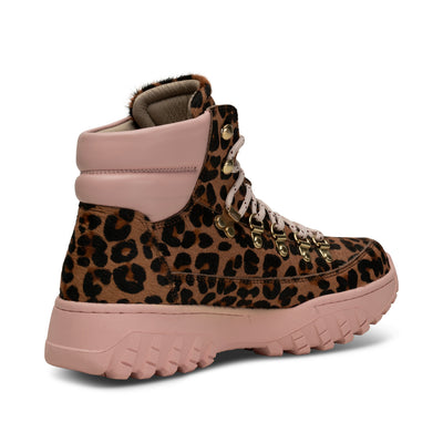 WODEN Iris Track LH Boots 968 Ballerina/Leopard