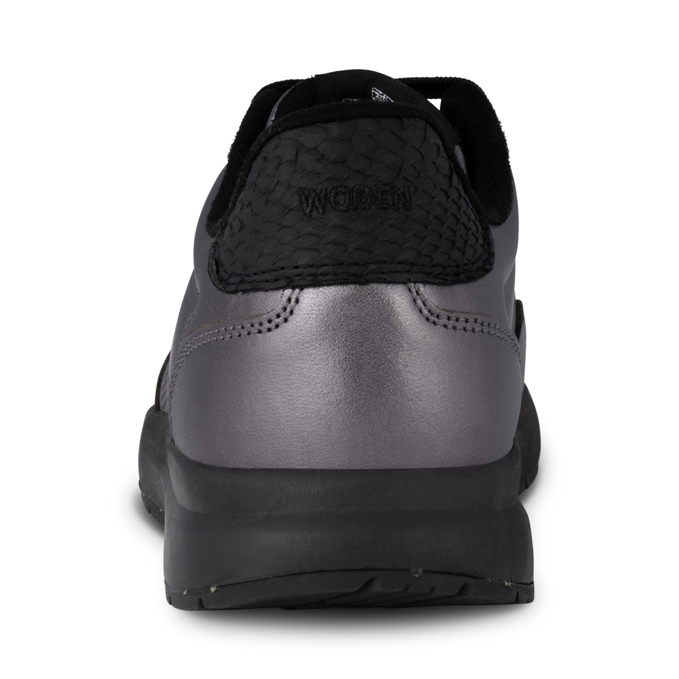 WODEN JS_Nora Natural Soft Metallic Sneakers 047 Gunmetal