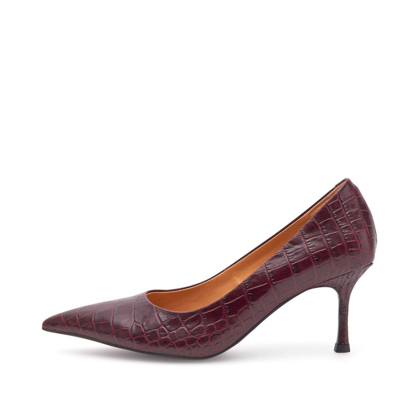 WODEN STB WOMENS Laura Croco Heels 248 Cherry