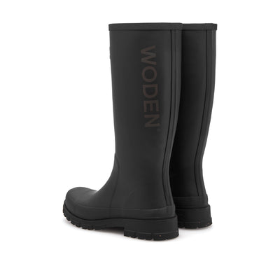 WODEN Le Waterproof Rubber Boots 020 Black