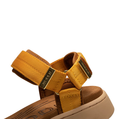 WODEN Line Sandals 115 Old Gold