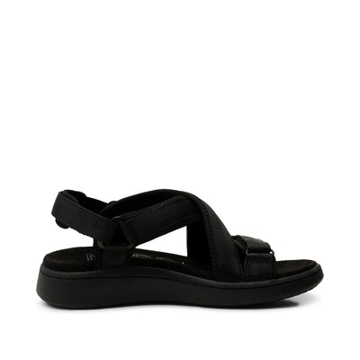 WODEN Line Cross Sandals 020 Black