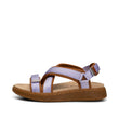 Line Cross - Orchid/Brown Sugar