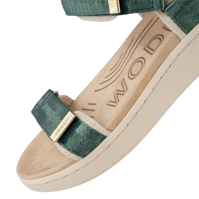 WODEN Line Heritage Sandals 139 Deep Forest