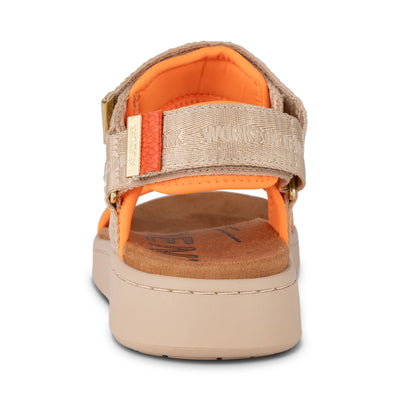 WODEN Line Heritage Sandals 852 Coffee Cream