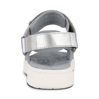 WODEN Line Metallic Sandals 039 Silver