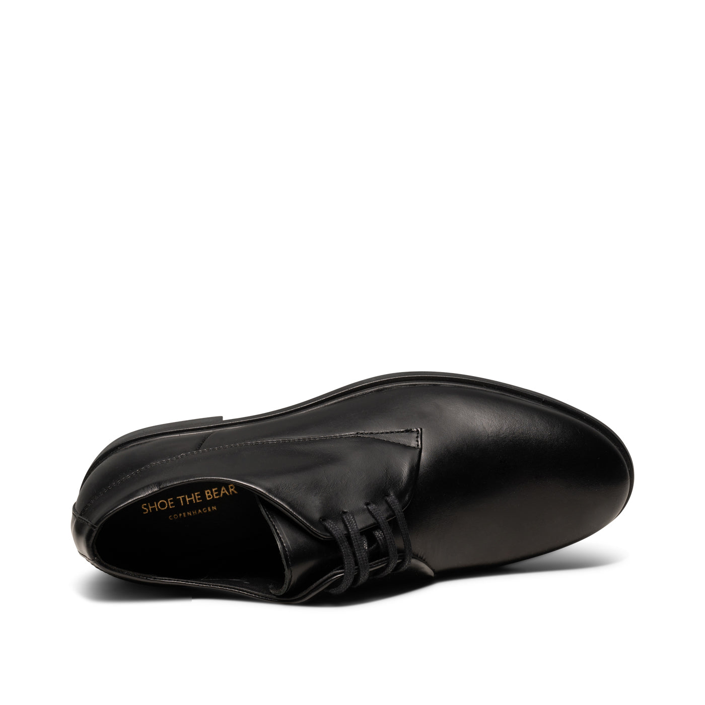 WODEN Linea shoe leather Shoes 110 BLACK