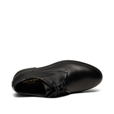 WODEN Linea shoe leather Shoes 110 BLACK