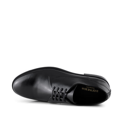 WODEN Linea shoe leather Shoes 110 BLACK