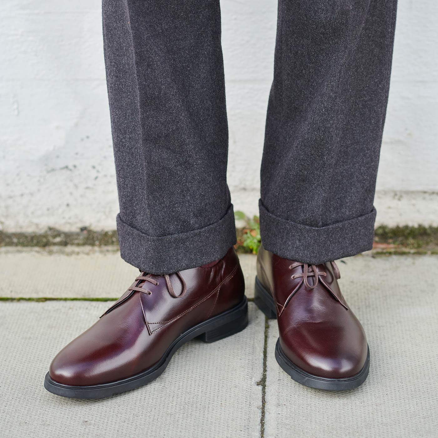 WODEN Linea shoe leather Shoes 130 BROWN