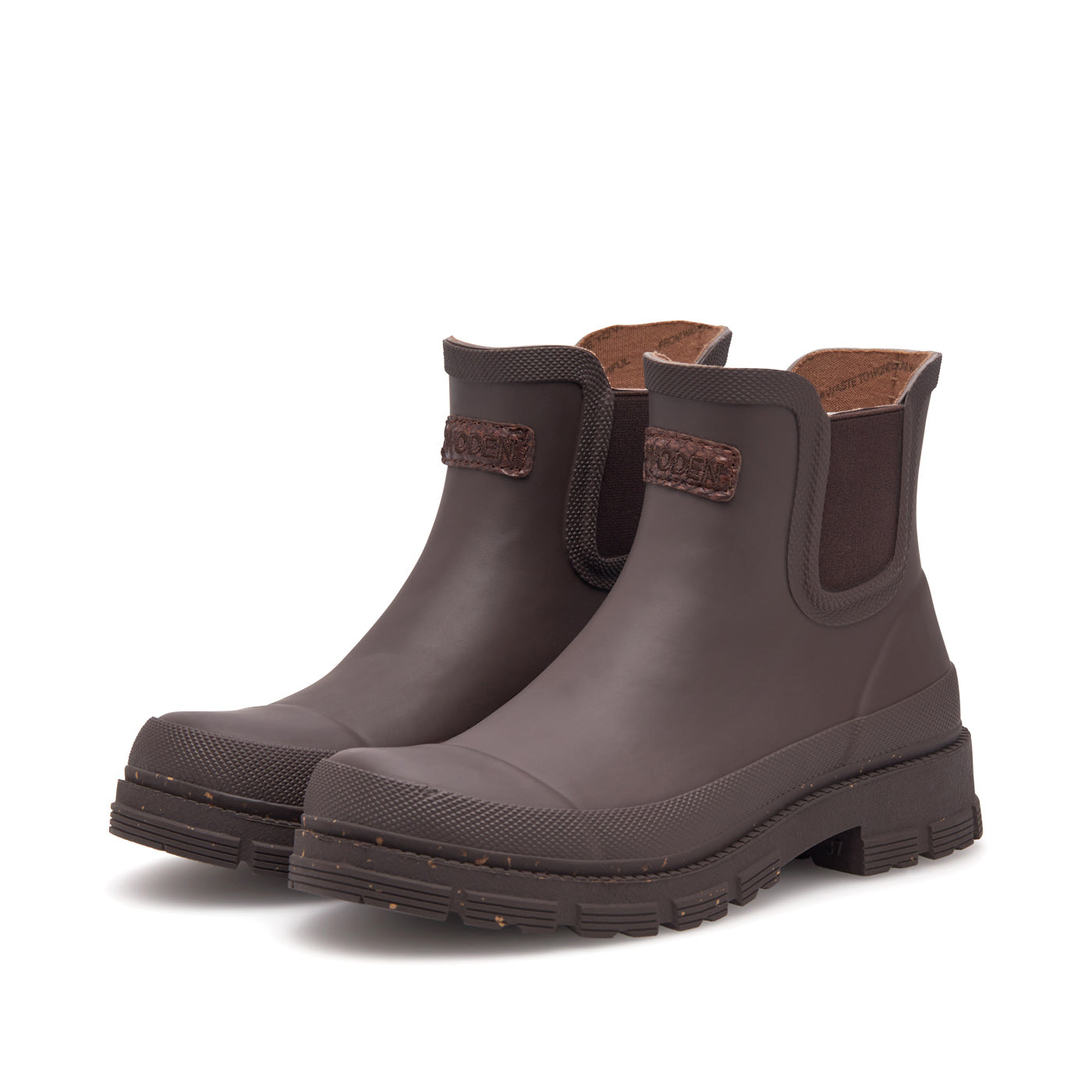 WODEN Liv Waterproof Rubber Boots 063 Chocolate