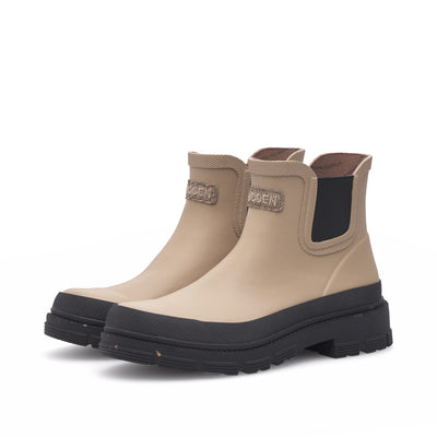 WODEN Liv Waterproof Rubber Boots 852 Coffee Cream