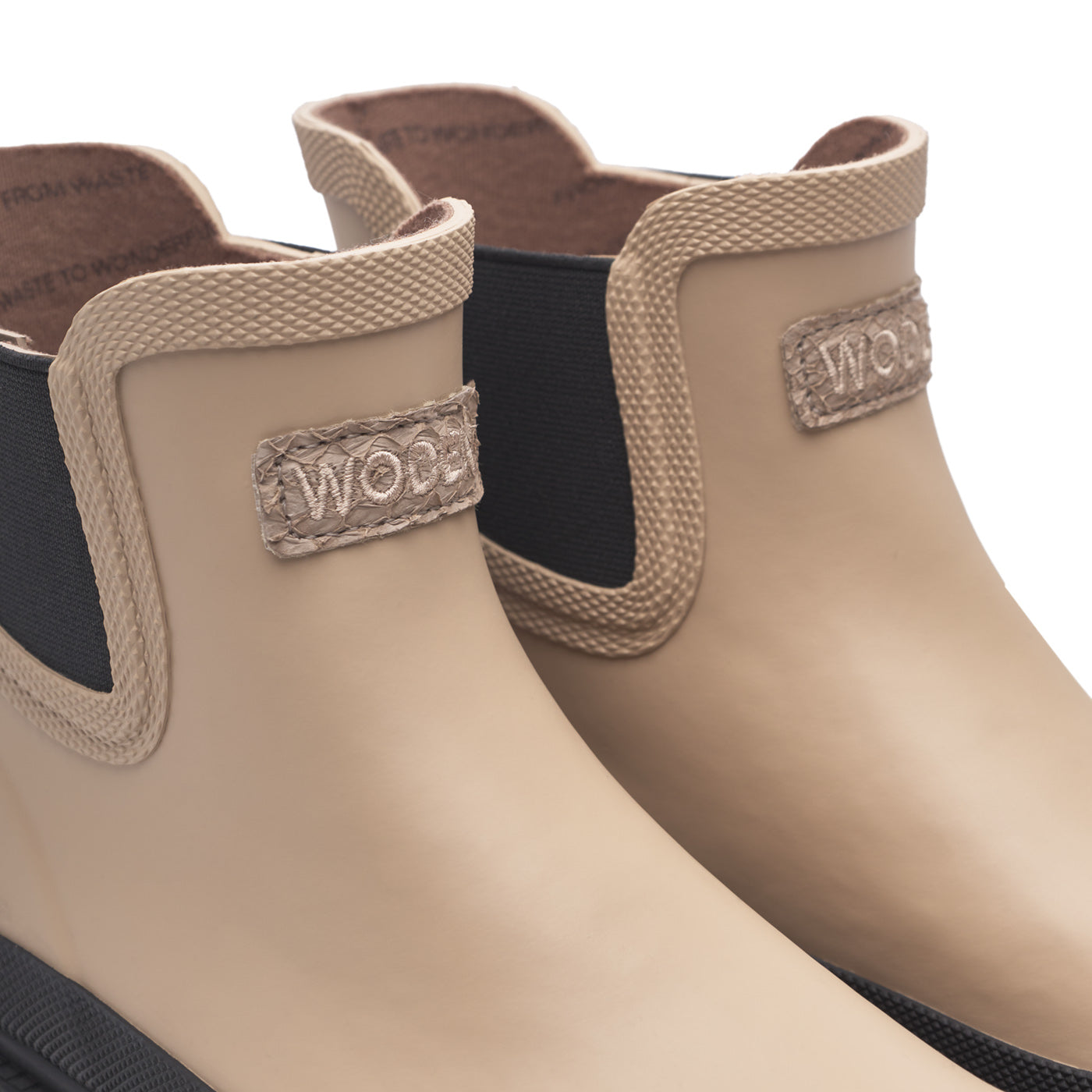 WODEN Liv Waterproof Rubber Boots 852 Coffee Cream