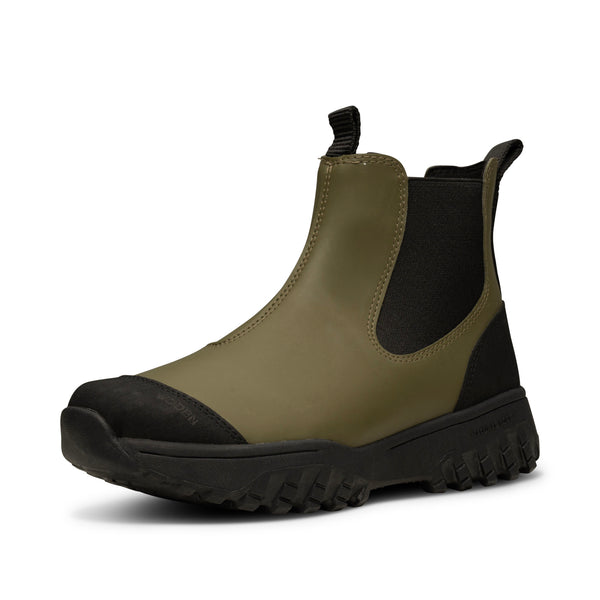 WODEN Magda Track Warm Waterproof II Rubber Boots 295 Dark Olive