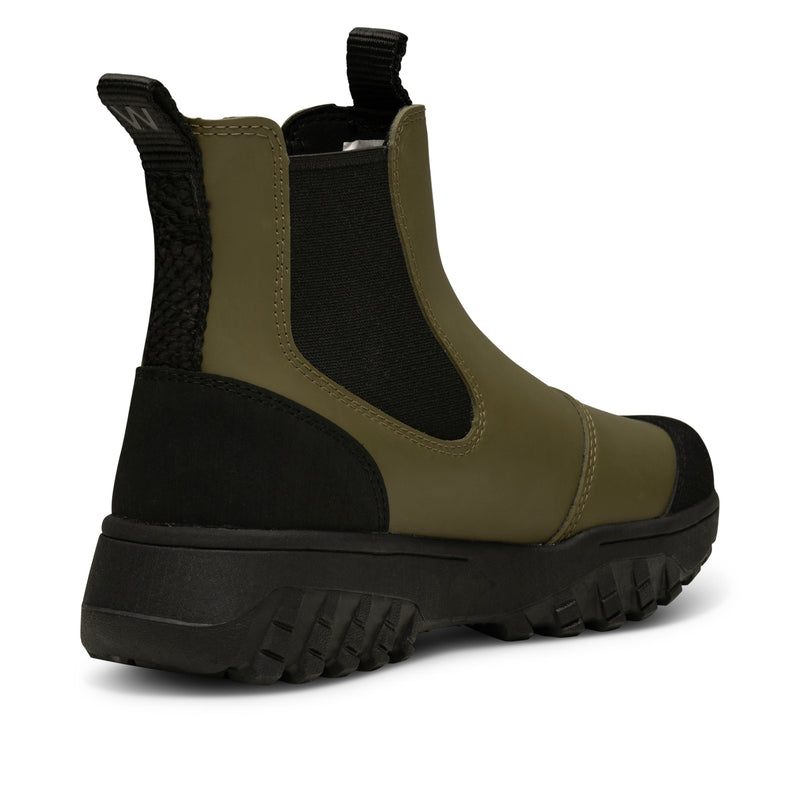 WODEN Magda Track Warm Waterproof II Rubber Boots 295 Dark Olive