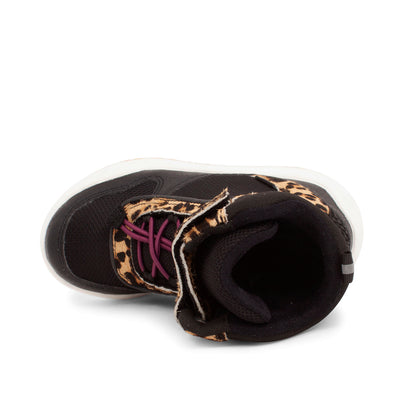 WODEN KIDS Malik Midcut Boot Kids Boots 094 Black/Brown Leo