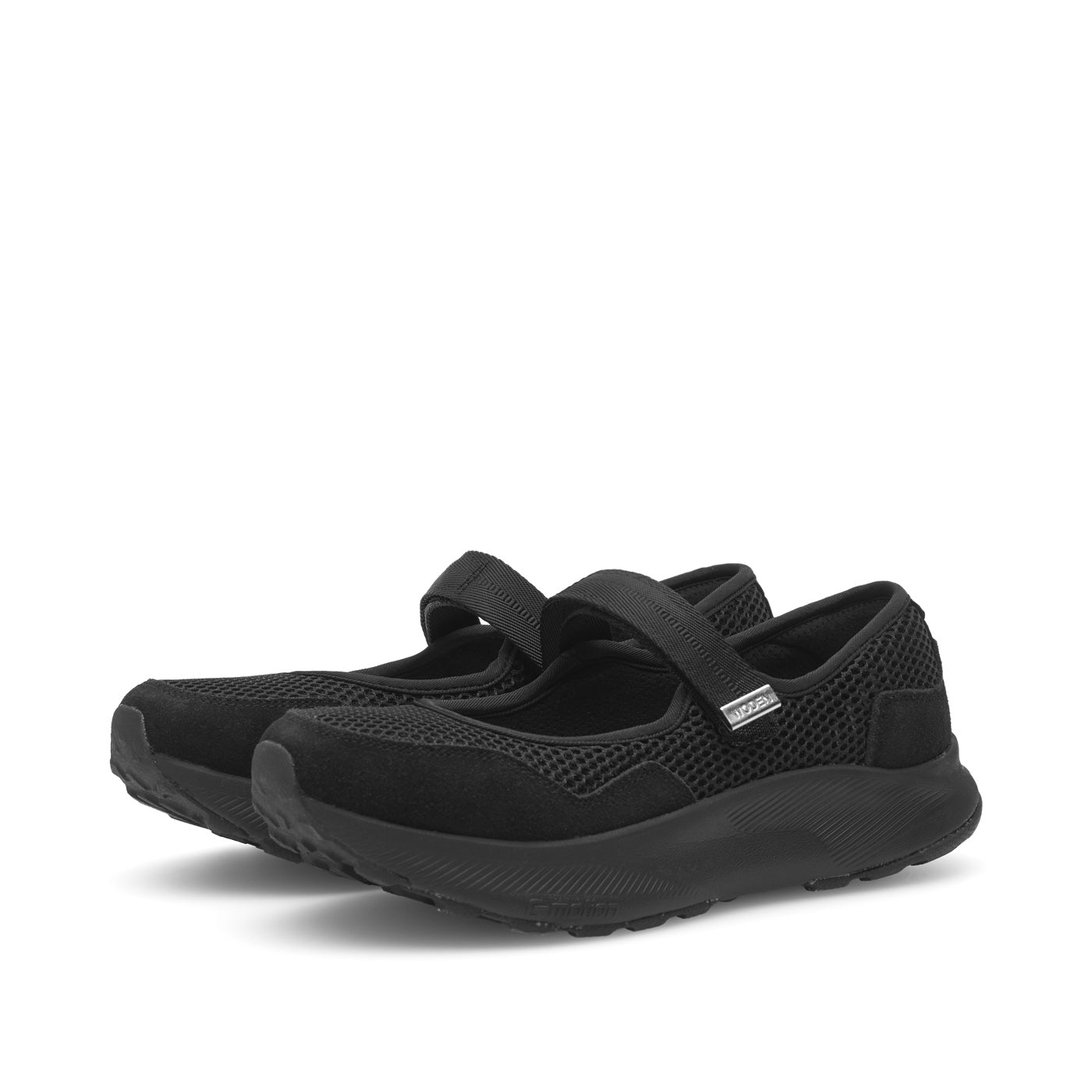 WODEN Mary Mesh Ballerina 020 Black