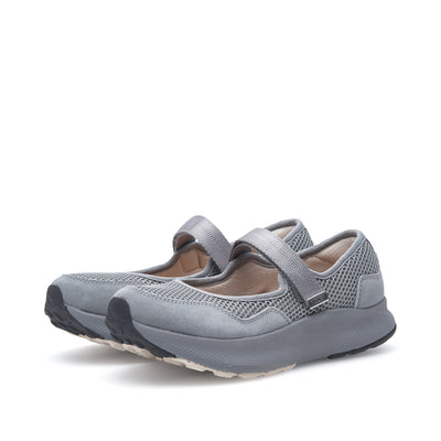 WODEN Mary Mesh Ballerina 040 Autumn Grey