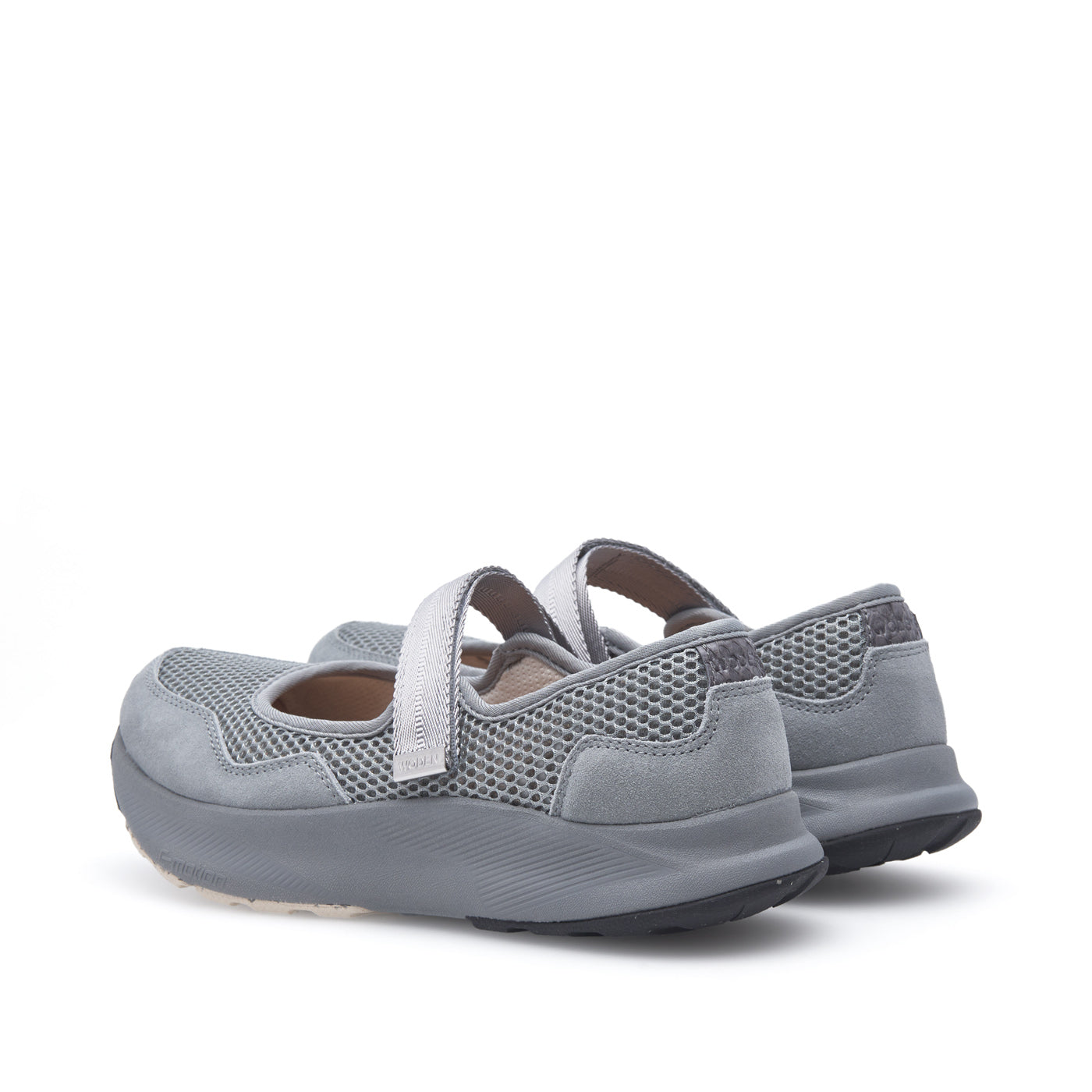 WODEN Mary Mesh Ballerina 040 Autumn Grey