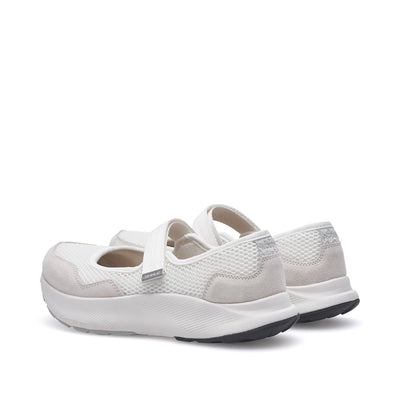 WODEN Mary Mesh Ballerina 511 Blanc de Blanc